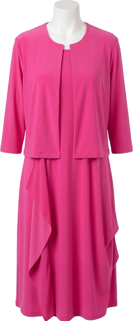 NEW SYMPLI women's classic bolero cardigan in peony
